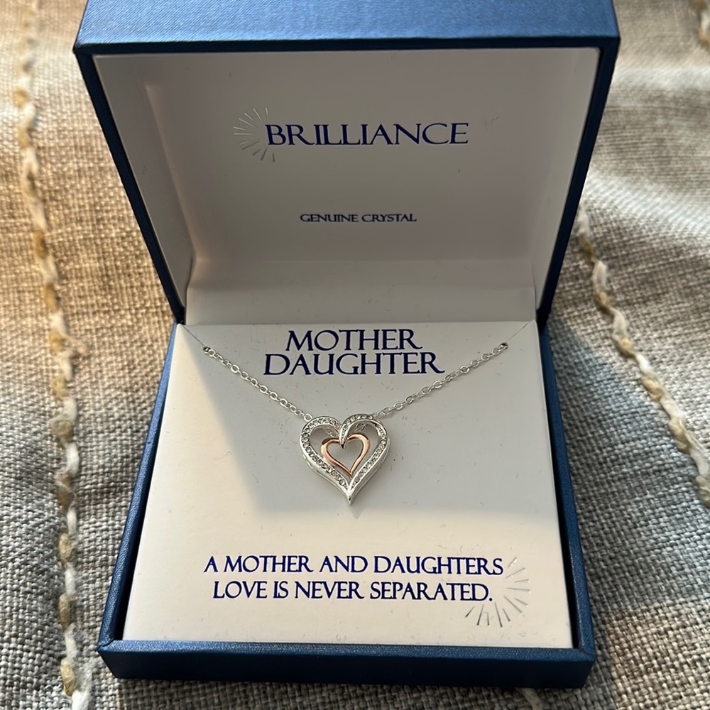 Brilliance Mother Daughter Necklace